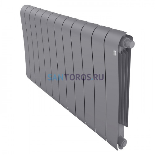 Радиатор биметаллический Royal Thermo Infinity 500 Silver Satin VR - 12 секционный (НС-1658293 РОЯЛ ТЕРМО)